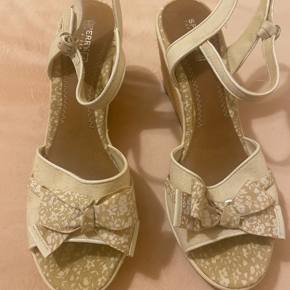 Sperry wedge sandals